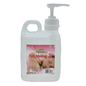 Pure Massage Oil 1Litre with pump website 3