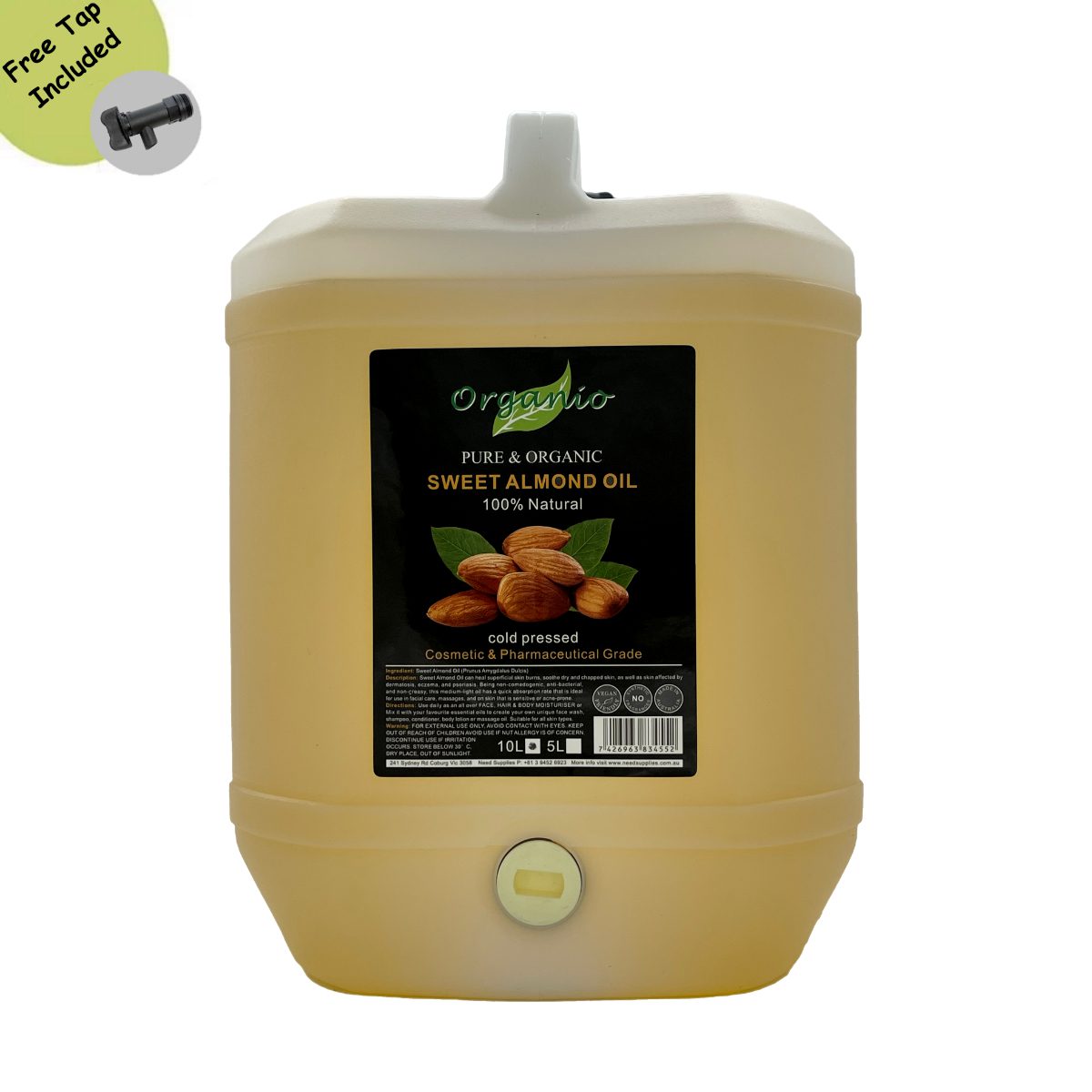 organio almond 10L