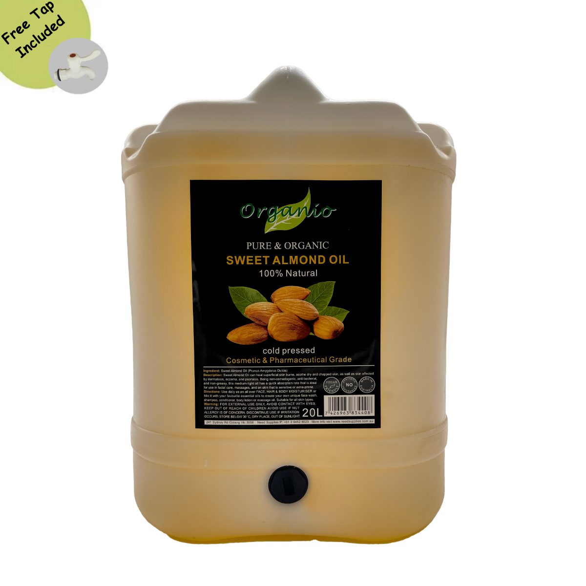 organio almond 20L