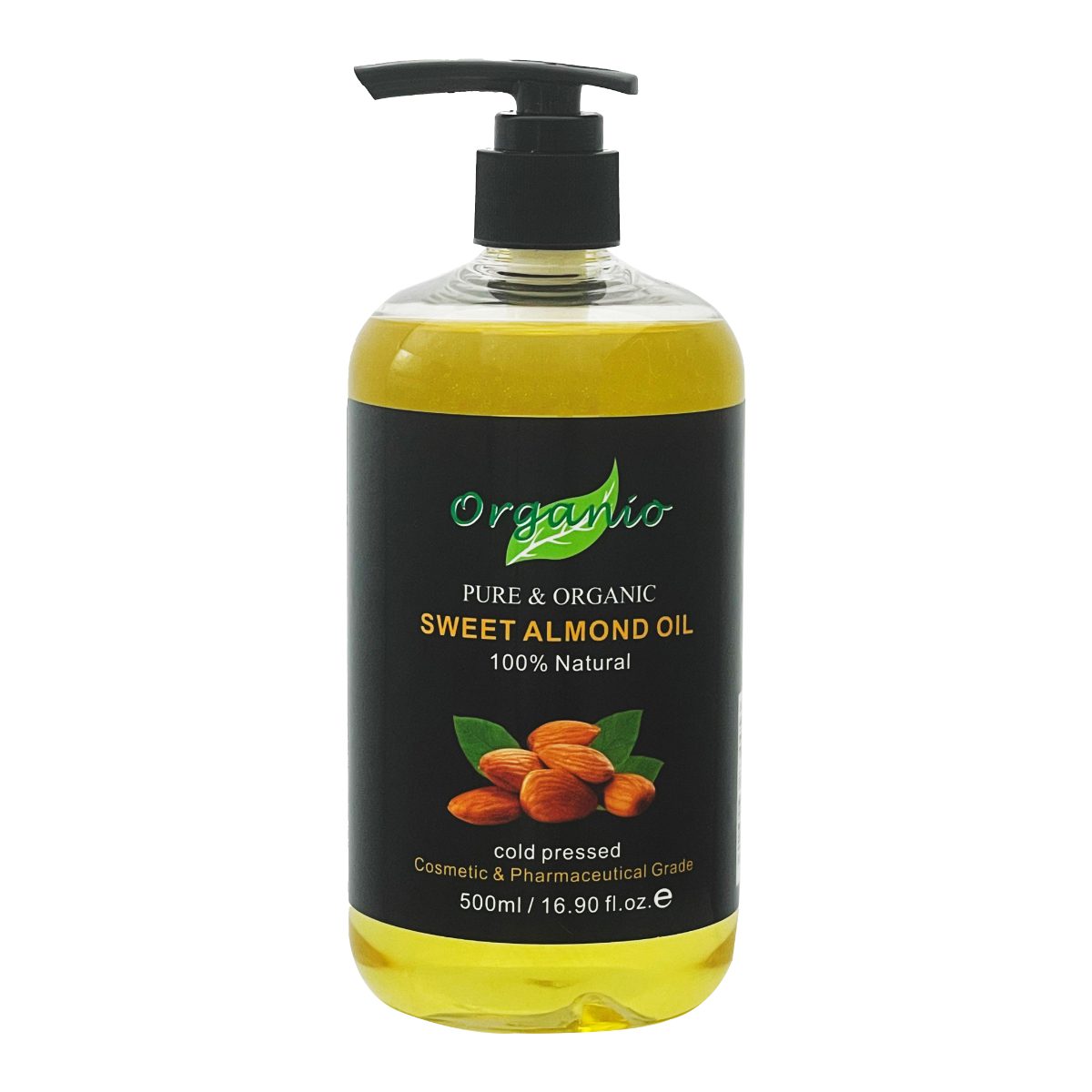 organio almond 500ml pump