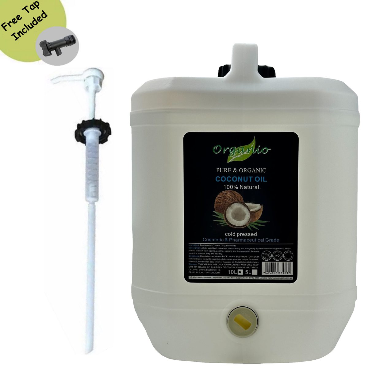 unscented coco 10L pump