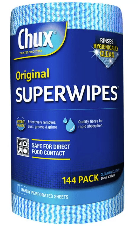 Chux Original Superwipess 144 pack